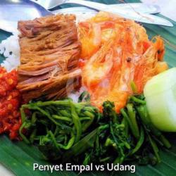 Penyet Empal Vs Udang