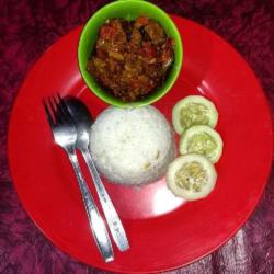 Mercon Daging Sapi   Nasi