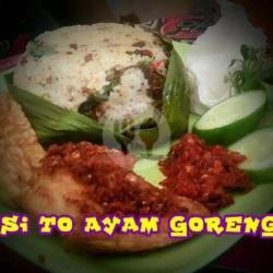 Nasi Tutug Oncom Ayam Goreng