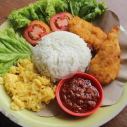 Nasi Chicken Katsu
