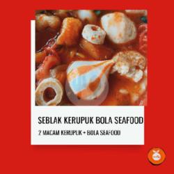 Seblak Kerupuk Bola Seafood