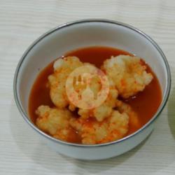 Cireng Guyur Kuah Pedas