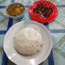 Nasi   Gule   Sate Kambing 5 Tusuk