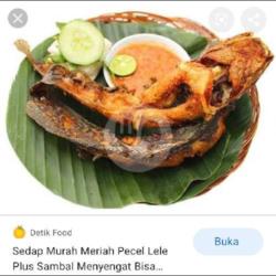 Pecel Lele   Nasi