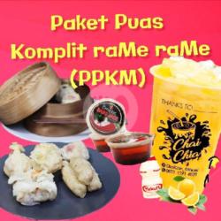 Paket Dimsum Mix Isi 8pcs,chili Oil 30ml, Mikult Strawberry