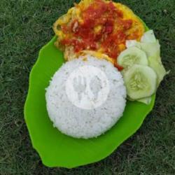 Nasi Telur Penyet Sambal Dadakan