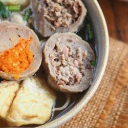 Mie Putih Bakso Urat   Tahu