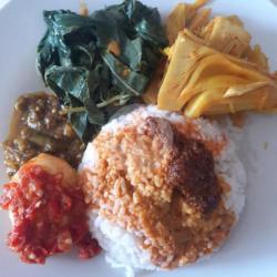 Nasi Rames Telur Balado