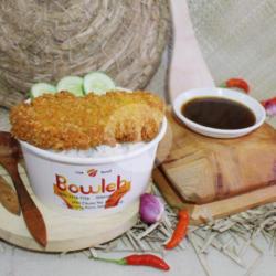 Nasi   Ayam Katsu Saus Mayonais