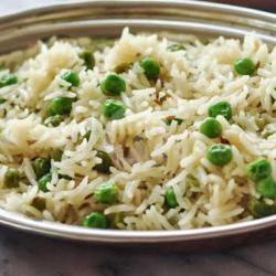 Green Peas Pulao