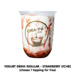 Yogurt Drink Strawberry Lychee Regular