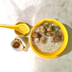 Bubur Ayam Kampung   Telur Asin