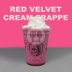 Red Velvet Cream Frappe