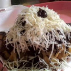 Pisang Keju Coklat Susu