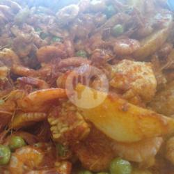 Sambal Campur Udang Sama Kentang