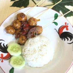 Bakso Ayam Pedas Manis(tanpa Nasi)