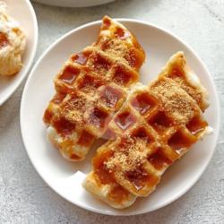 Croffle Croissant Waffle Topping Caramel Regal