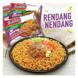 Mie Goreng Instan Rendang Sosis Free Oasis