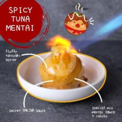 Japanese Tuna Spicy Mentai Takoyaki