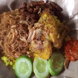 Nasi Kuning Ayam Kukus