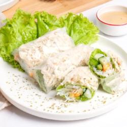 Springroll Chicken Herbs