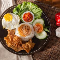 Nasi Kulit   Telur Mata Sapi