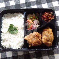 Bento Chicken Rendang   Ice Tea