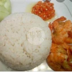 Paket Lalapan Udang Goreng