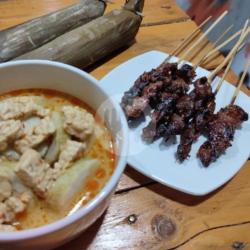 Sate Kere Campur Kumplit