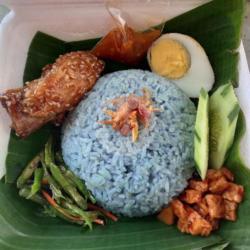 Nasi Biru Ayam Madu