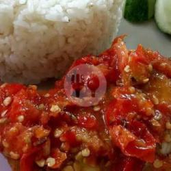 Ayam Sambel Mentah   Nasi