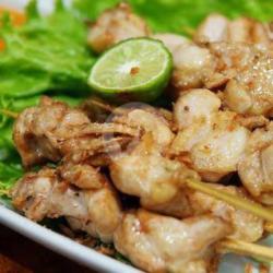 Sate Ayam Asin (selap Kulit)