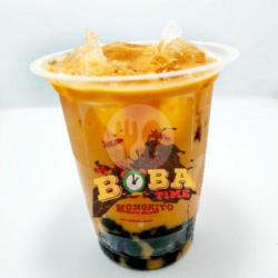 Premium Thai Tea Boba Reguler