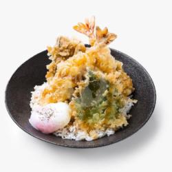 Tendon With Onsen Egg