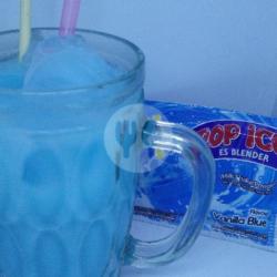 Pop Ice Flavour Vanilla Blue