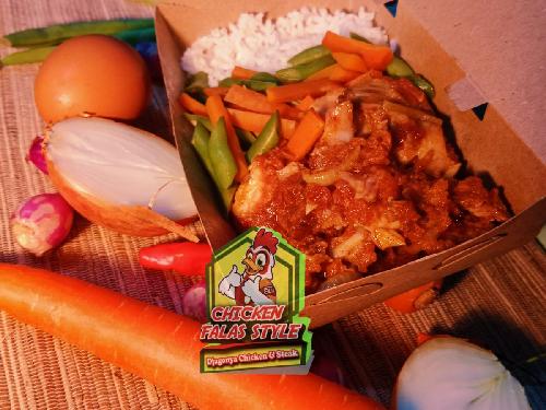 Chicken Box & Bandar Geprek Chicken Falas Style, Dawuan, Tengah Tani