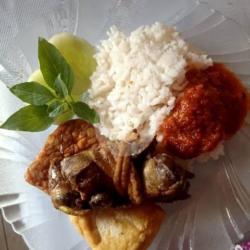 Sate Ati Usus Ampla Nasi