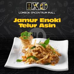 Jamur Enoki Telur Asin