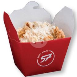 Nasi Ayam Karage Carbonara