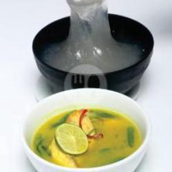 Papeda, Ikan Kuah Kuning & Tumis Kangkung