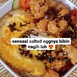 Chicken Salted Egg Rice Special Ala Miso