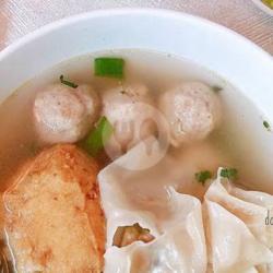 Bakso Pangsit Basah Dan Goreng