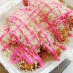 Pisang Crispy Keju Strawberry