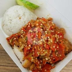 Ayam Geprek Jontor  Nasi