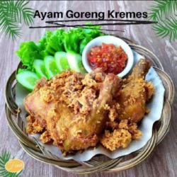 Ayam Kremes/goreng (dada) Sambal Pecak/terasi