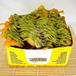 Pisang Goreng Matcha Glaze