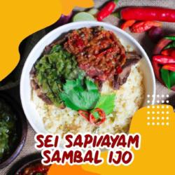 Sei Sapi Reguler Sambal Ijo