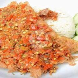 Nasi Dadar Telor Geprek