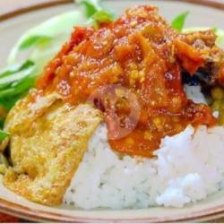 Nasi Penyetan Telur Ceplok