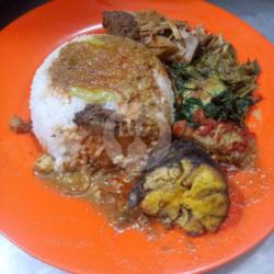 Nasi Otak Sayur Komplit